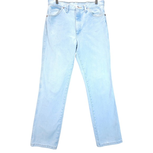 Wrangler Other - Vintage Wrangler Jeans Mens 33X32 Light Wash Straight Leg Denim Streetwear